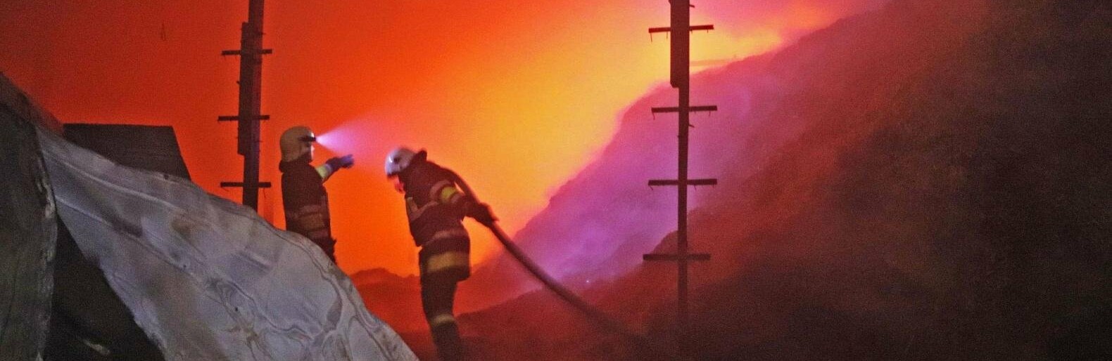 На Броварщині сталася масштабна пожежа 