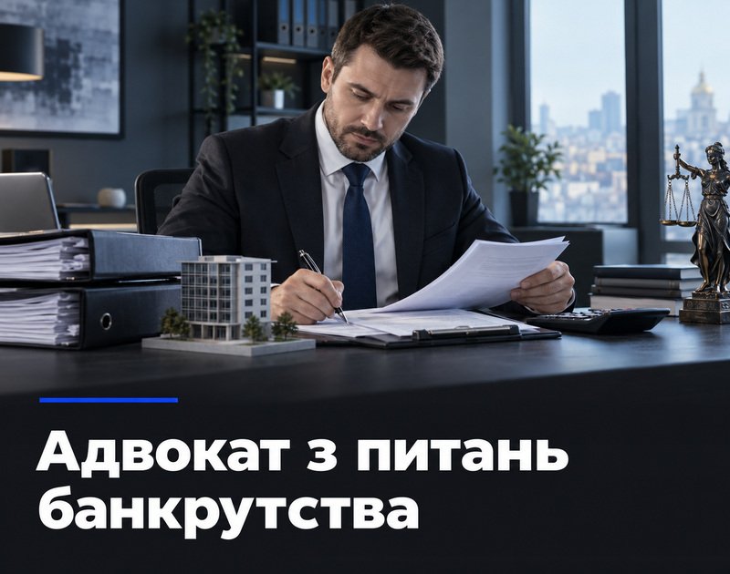 Адвокат з питань банкрутства у Броварах