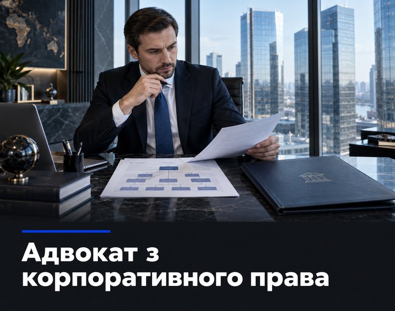 Адвокат з корпоративного права у Броварах