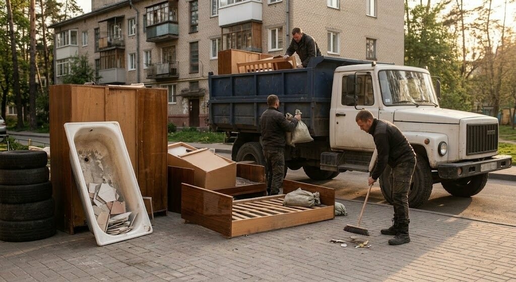вивезти сміття у Броварах