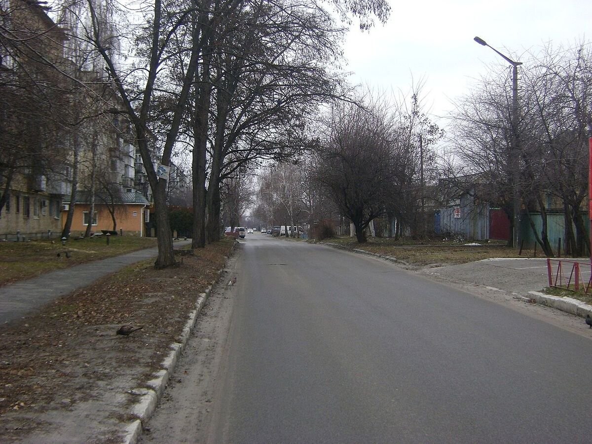 Вулиця Героїв УПА в Броварах